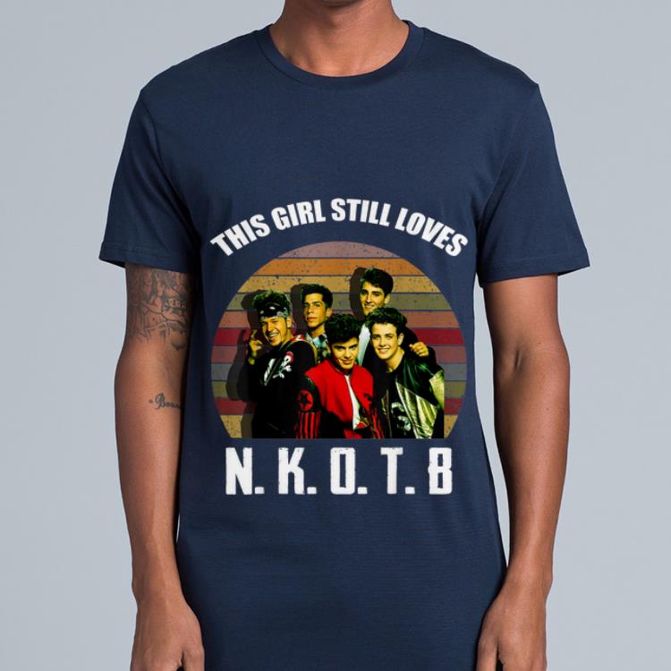 Vintage New Kids On The Blocks This Girl Still Loves shirt