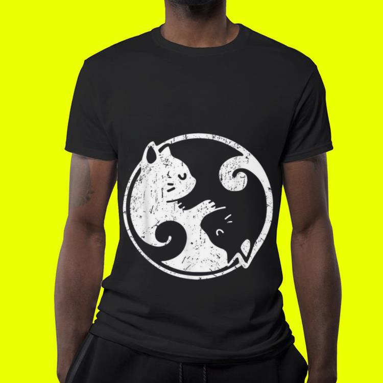Yin Yang Kawaii Cats shirt