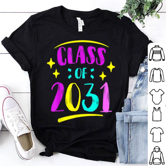 1st Grade 2019 Class Of 2031 Grow With Me shirt 8