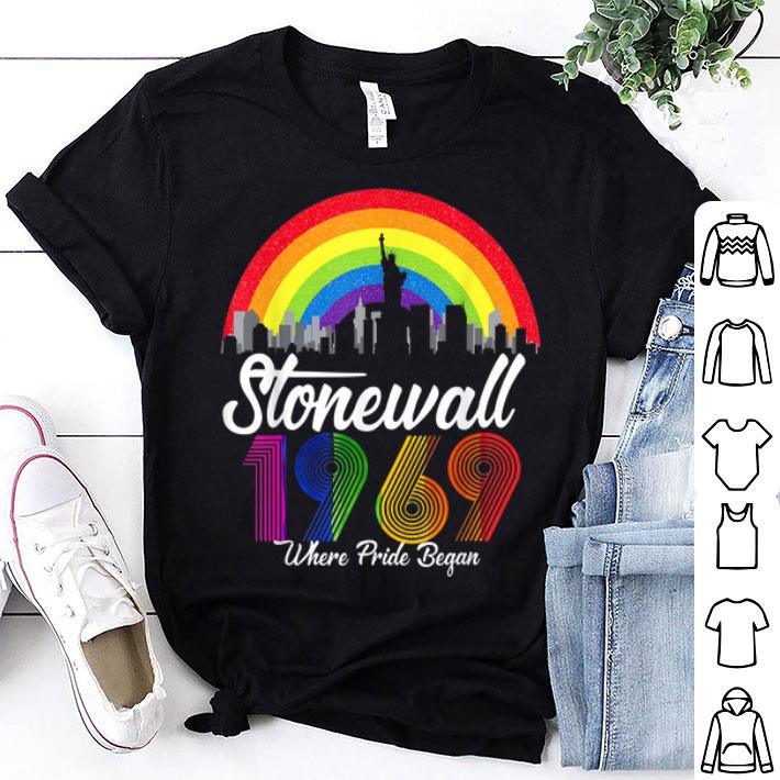 90's Style Stonewall 50th NYC Gay Pride LBGTQ Rights shirt 9