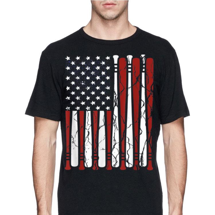 American Flag Baseball Bat 4th Of July Independence Day shirt 12 American Flag Baseball Bat 4th Of July Independence Day shirt