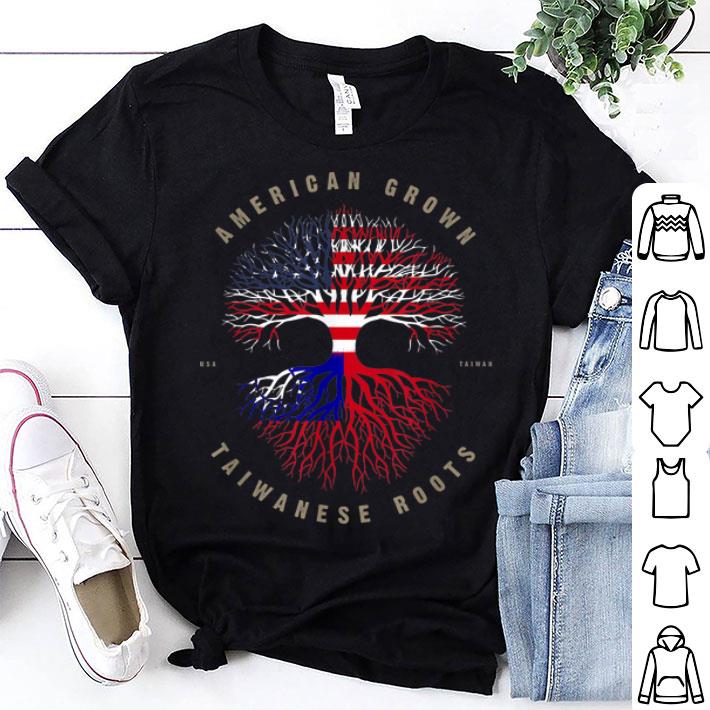 American Grown Taiwanese Roots Taiwan Flag shirt 8