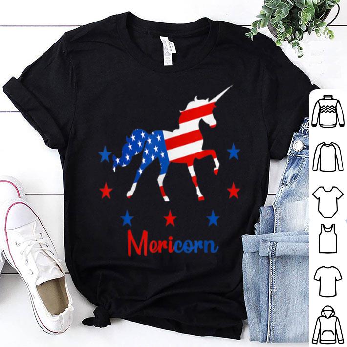 Americorn Unicorn 4th Of July Merica shirt 8