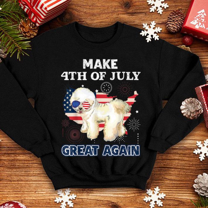 Bichon Frise Make 4th Of July Great Again Dog shirt 12 Bichon Frise Make 4th Of July Great Again Dog shirt