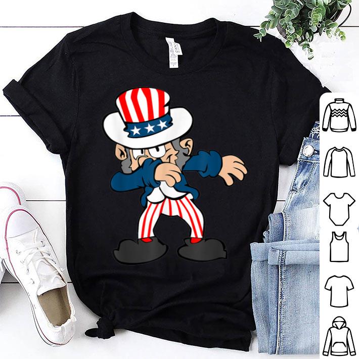 Dabbing Uncle Sam 4th Of July American Flag shirt 8