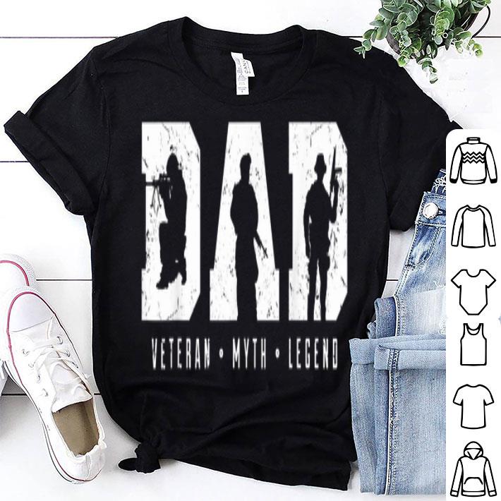 Dad Veteran Myth Legend shirt 9