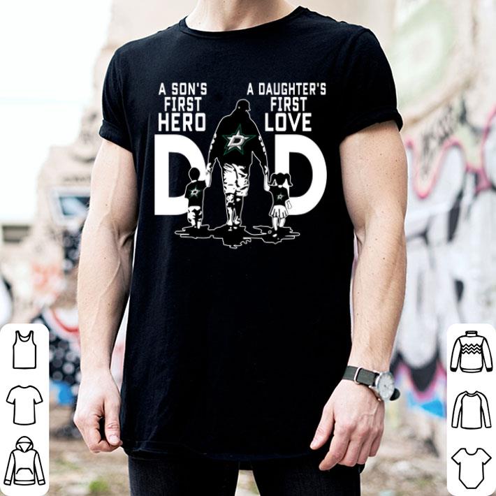 Dallas Stars a Son’s first hero a Daughter’s first love shirt 2 Dallas Stars a Son’s first hero a Daughter’s first love shirt 2