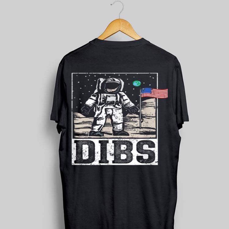 Dibs Atronaut Moon Landing Usa Flag shirt 8