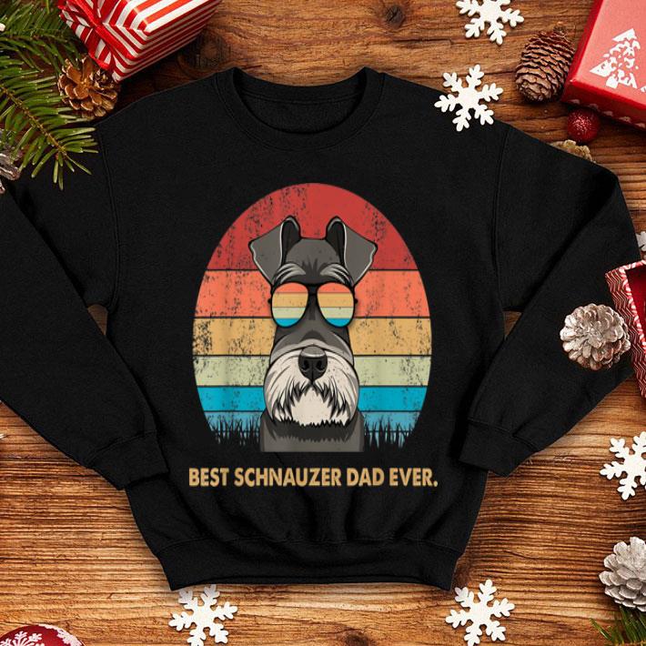 Dog Vintage Best Schnauzer Dad Ever Father Day Vintage Sunglass shirt 12 Dog Vintage Best Schnauzer Dad Ever Father Day Vintage Sunglass shirt