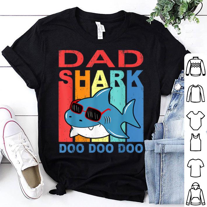 Father's Day Dad Shark Doo Doo Doo shirt 8