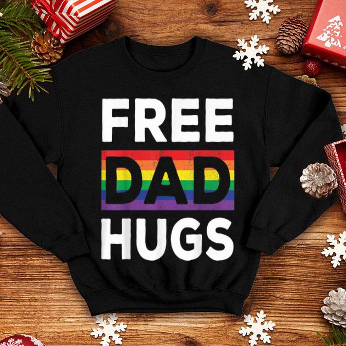 Free Dad Hugs Rainbow LGBT Pridev Fathers Day shirt 12 Free Dad Hugs Rainbow LGBT Pridev Fathers Day shirt