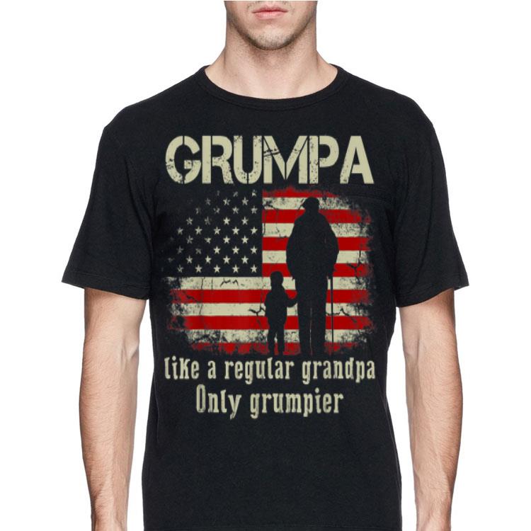 Grumpa Like A Regular Grandpa Only Grumpier American Flag shirt 12 Grumpa Like A Regular Grandpa Only Grumpier American Flag shirt