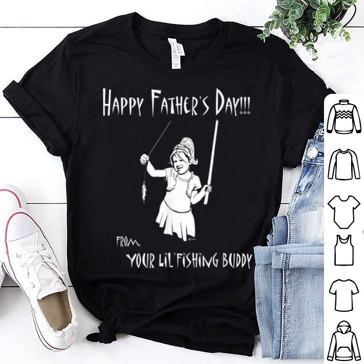 Happy Fathers Day from Daughter Fishing Bubby shirt 8