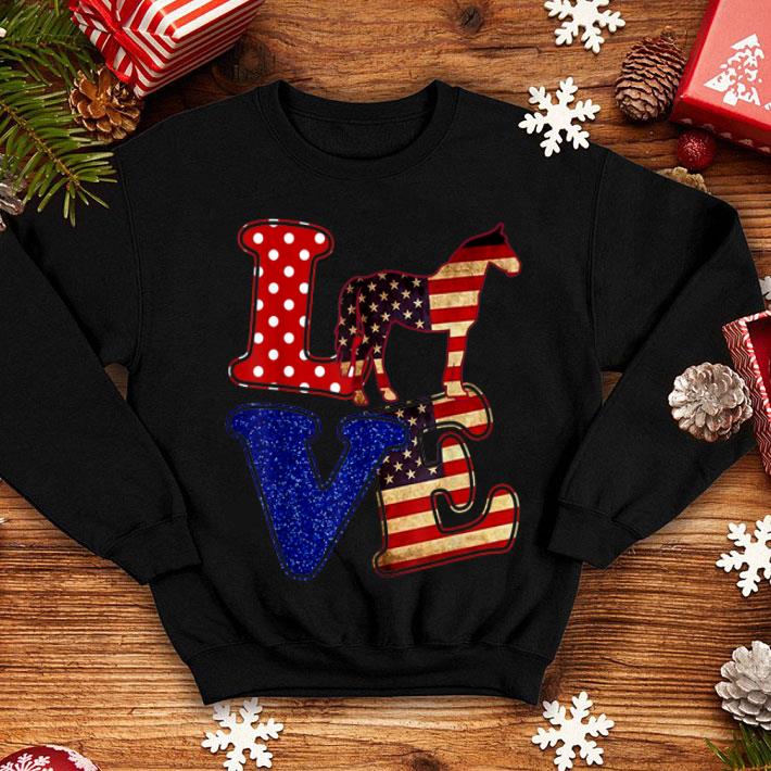 Horse Love American Flag Patriotic shirt 12 Horse Love American Flag Patriotic shirt