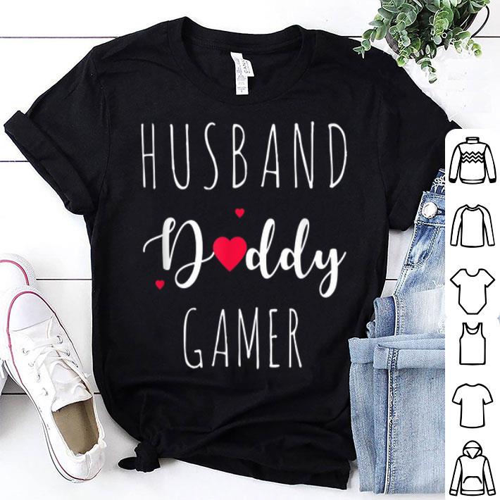 Husband Daddy Gamer Father Day shirt 8