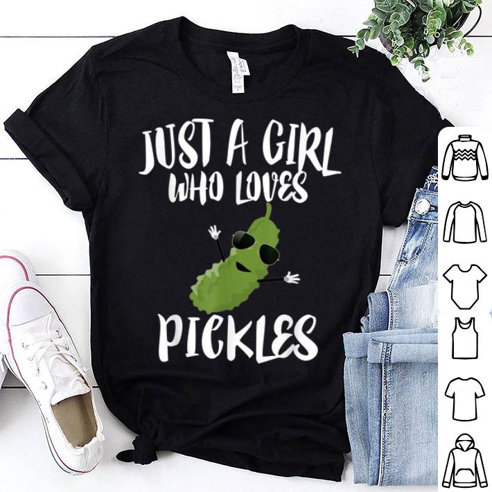 Just A Girl Who Loves Pickles shirt 9