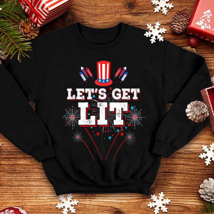 Let's Get Lit Fireworks Usa Independence Day 4th Of July shirt 12 Let's Get Lit Fireworks Usa Independence Day 4th Of July shirt