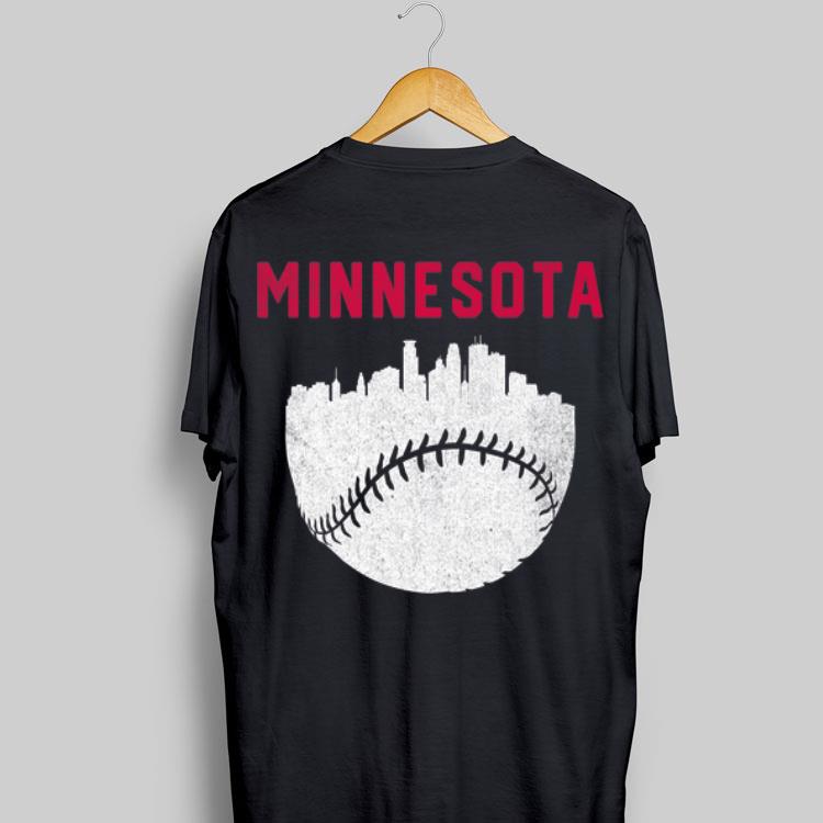 MPLS Minnesota Skyline Baseball shirt 8