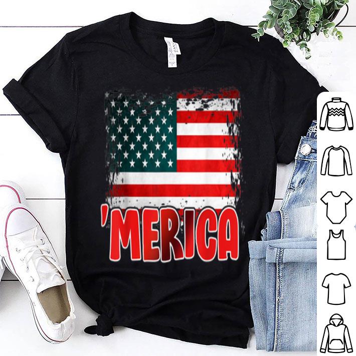 Merica 4th Of July Independence Day American Flag shirt 8