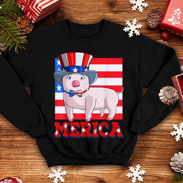 Pig American Flag Funny 4th of July USA Merica shirt 12 Pig American Flag Funny 4th of July USA Merica shirt