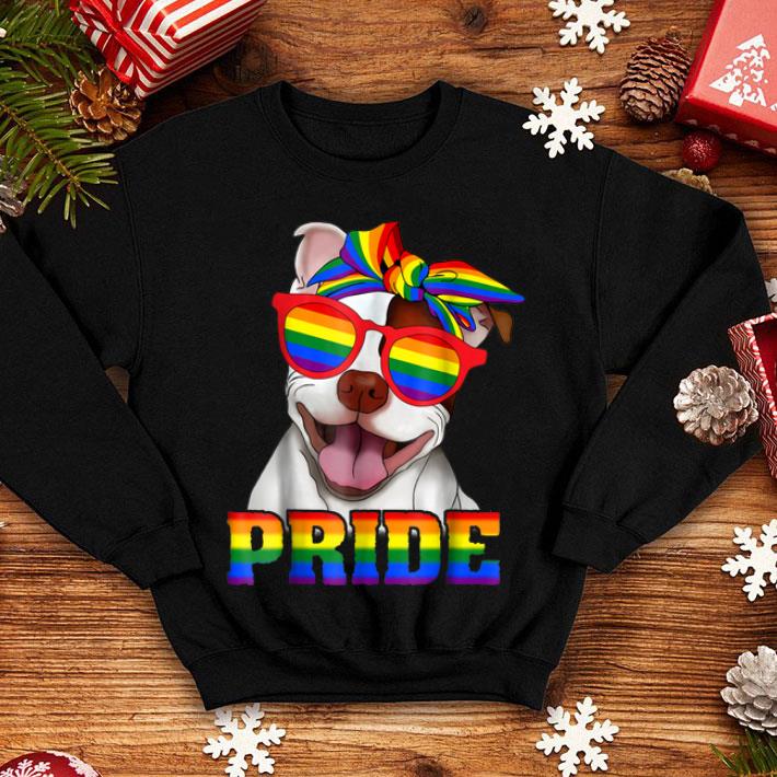 Pit Bull Pride Gay Rainbow Sunglass LGBT shirt 12 Pit Bull Pride Gay Rainbow Sunglass LGBT shirt