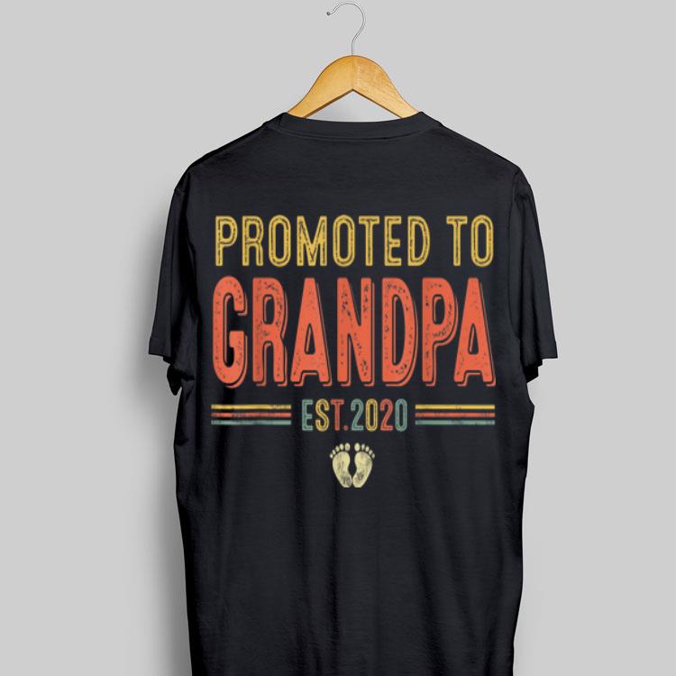 Promoted To Grandpa EST 2020 Firts New Father's Day shirt 8