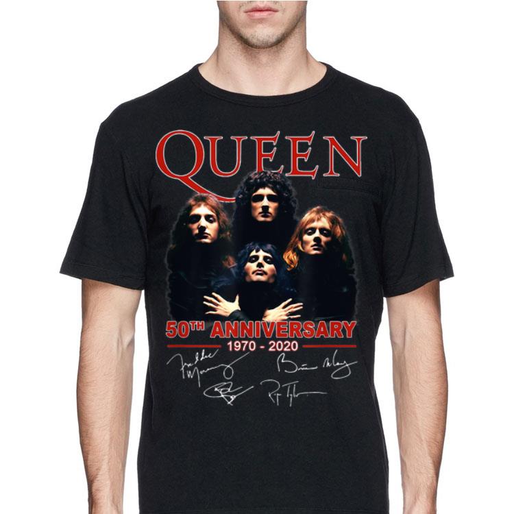 Queen 50th Anniversary 1970 2020 shirt 12 Queen 50th Anniversary 1970 2020 shirt