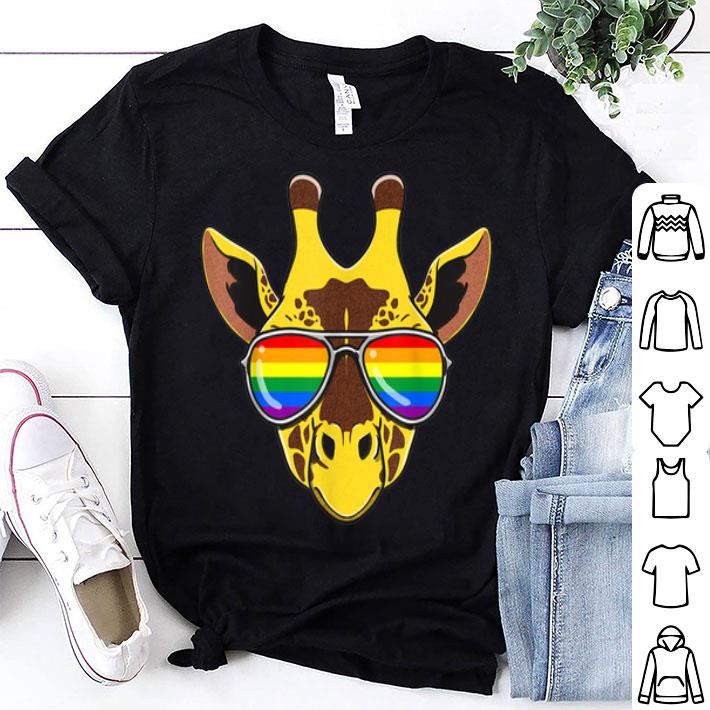 Rainbow Flag LGBT Pride Gay Giraffe shirt 9