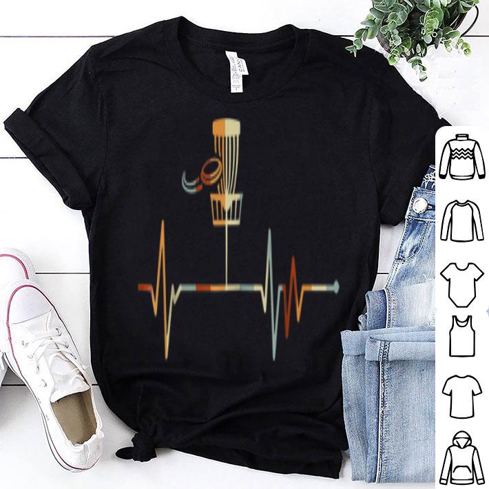 Vintage Disk Golf Heartbeat shirt 8