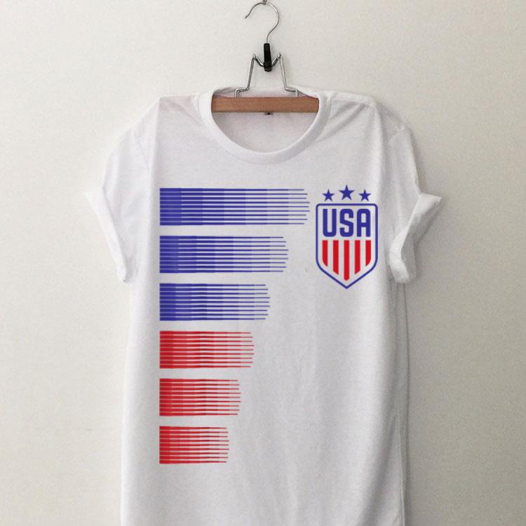 Women USA Soccer Logo France 2019 shirt 9