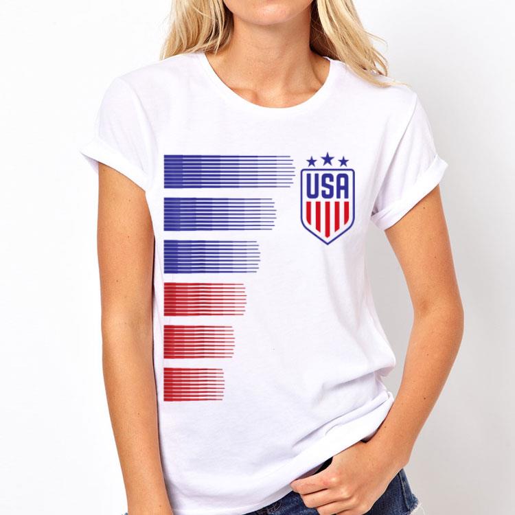 Women USA Soccer Logo France 2019 shirt 12 Women USA Soccer Logo France 2019 shirt