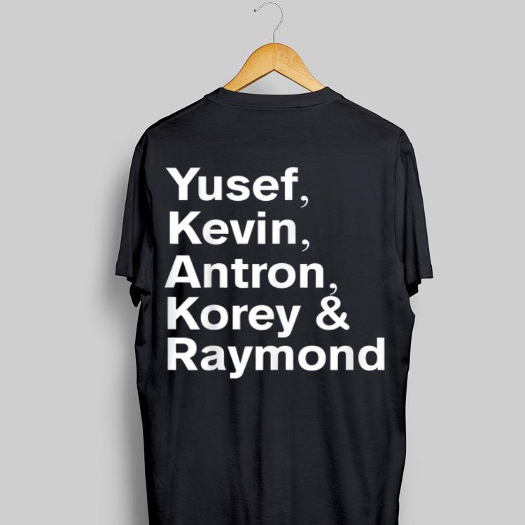 Yusef Kevin Antron Korey Raymond shirt 9