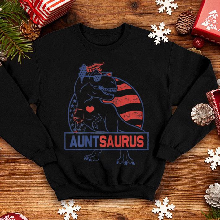 auntsaurus Patriotic Dinosaur Rex 4th Of July shirt 12 auntsaurus Patriotic Dinosaur Rex 4th Of July shirt