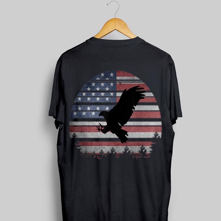 American Vintage 4th of July Eagle Patriotic Independence Day shirt 9