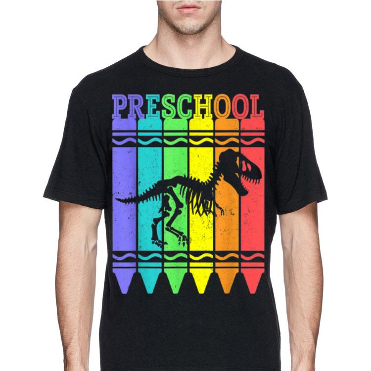 Back To School Preschool Crayon Dinosaurus Pen Color shirt 12 Back To School Preschool Crayon Dinosaurus Pen Color shirt