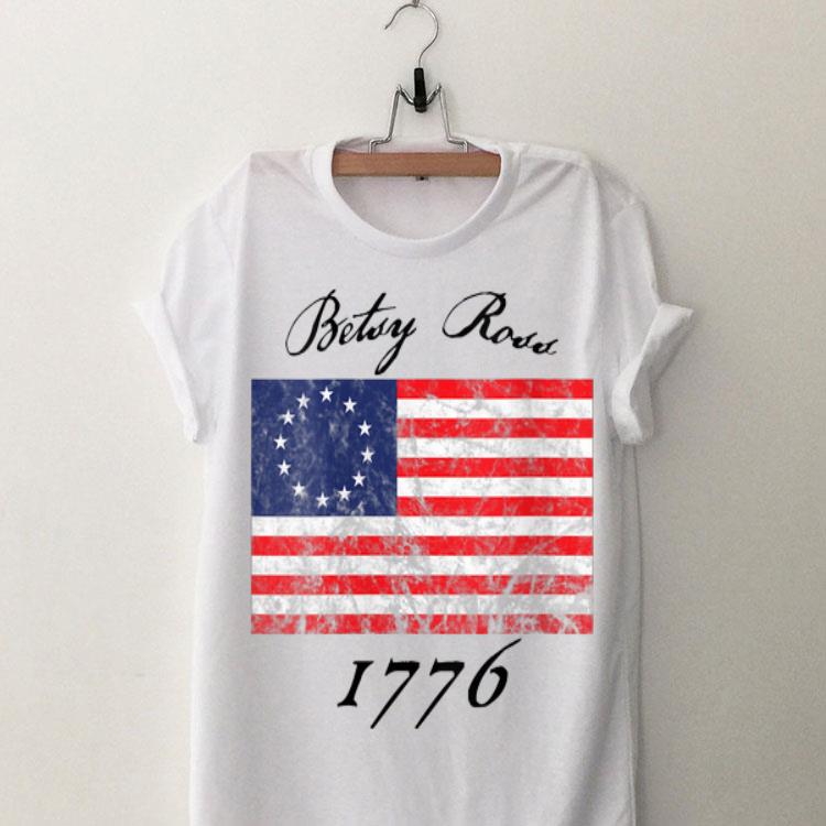 Betsy Ross Flag 1776 Vintage Revolutionary shirt 8