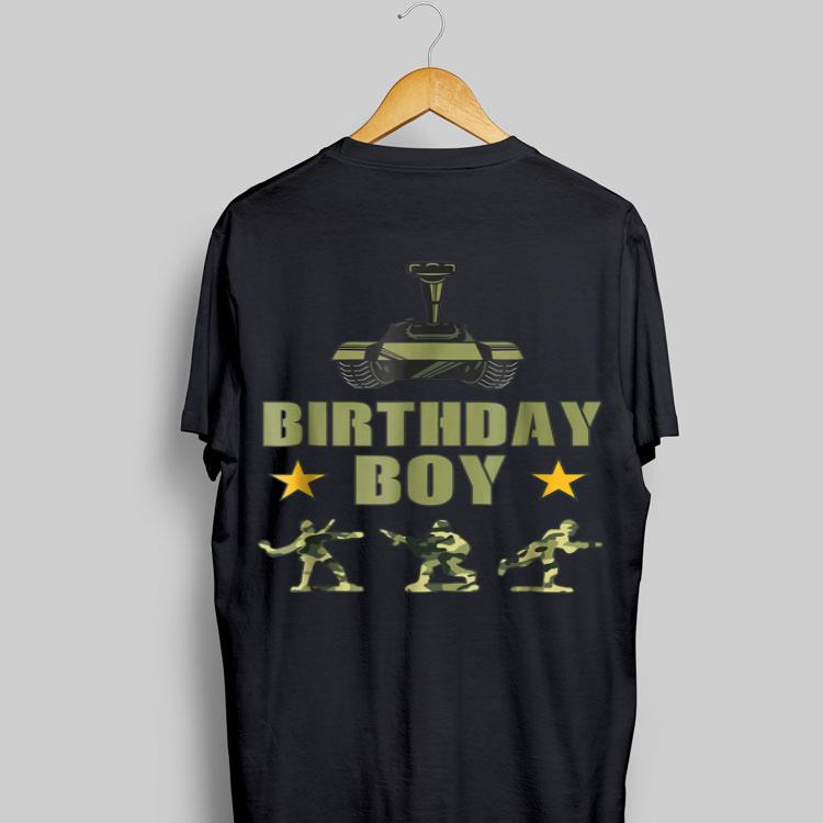 Birthday party Army Party Army Decorations shirt 9