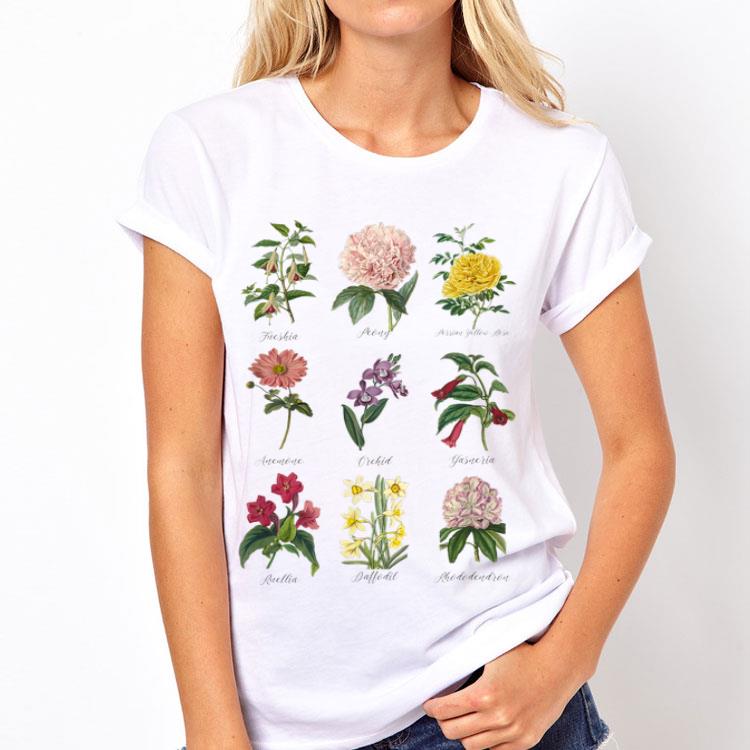 Botanical Floral Flower shirt 12 Botanical Floral Flower shirt
