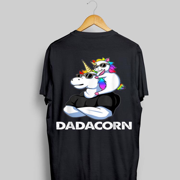 Dadacorn Unicorn Dad and Baby Sunglass shirt 9