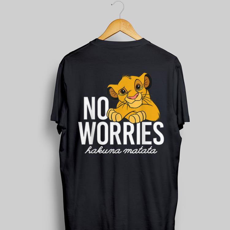 Disney Lion King No Worries Hakuma Matata shirt 7