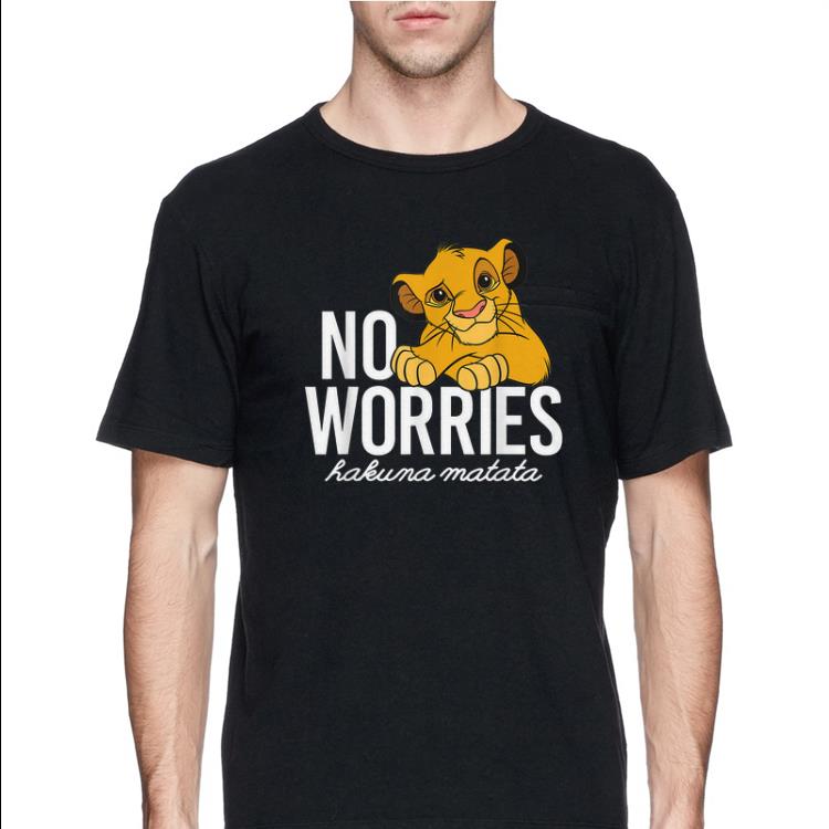 Disney Lion King No Worries Hakuma Matata shirt