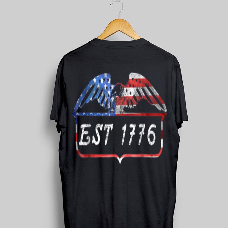 EST 1776 Patriot 4th Of July American Bald Eagle Independence Day shirt 9