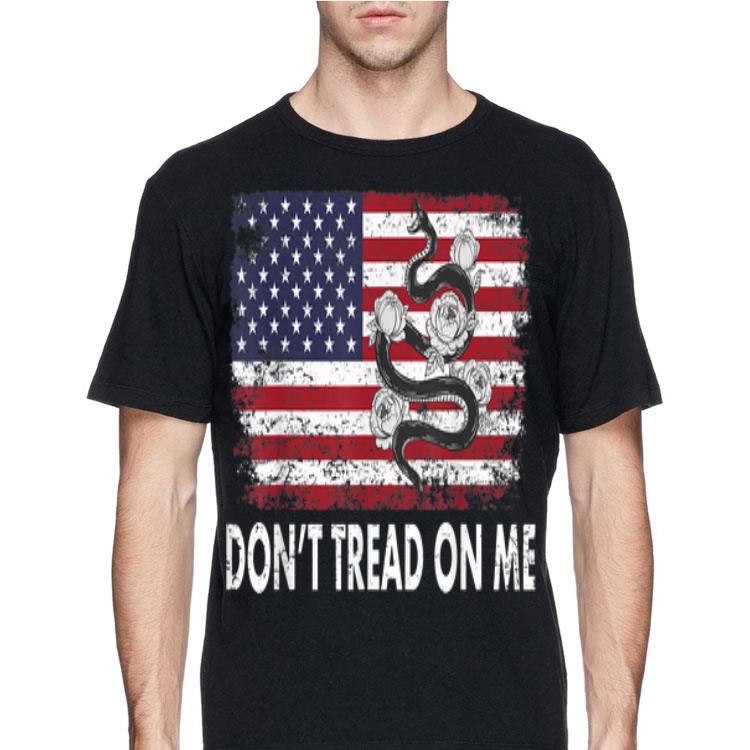 Gadsden Snake Flower don't tread on me American Flag shirt 12 Gadsden Snake Flower don't tread on me American Flag shirt