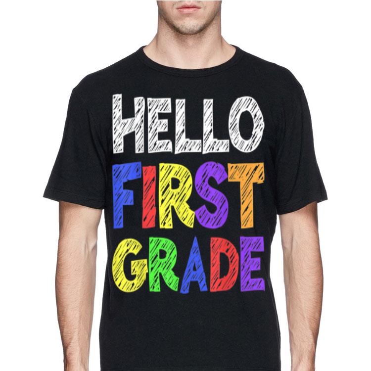 Hello 1st Grade Back To School shirt 12 Hello 1st Grade Back To School shirt