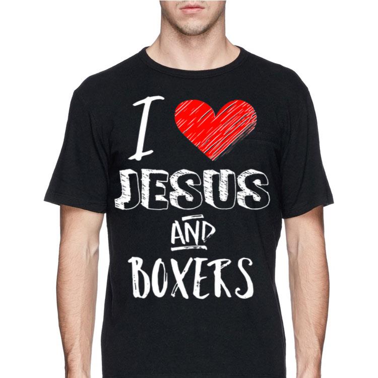 I Love Jesus And Boxers Dog shirt 12 I Love Jesus And Boxers Dog shirt