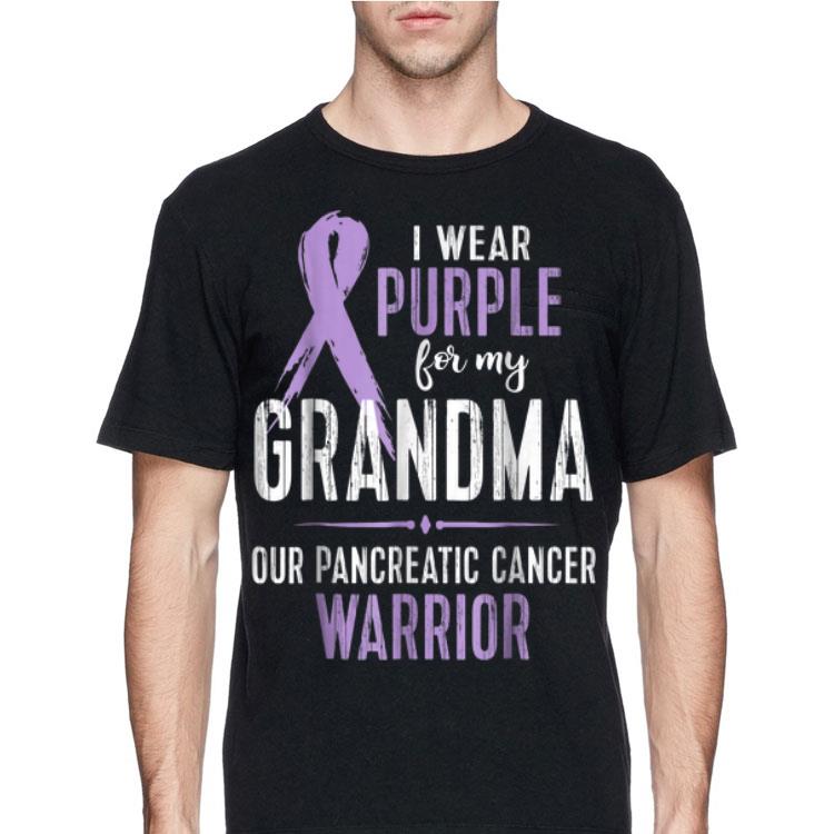 I Wear Purple For My Grandma Our Pancreatic Cancer Warrior shirt 12 I Wear Purple For My Grandma Our Pancreatic Cancer Warrior shirt