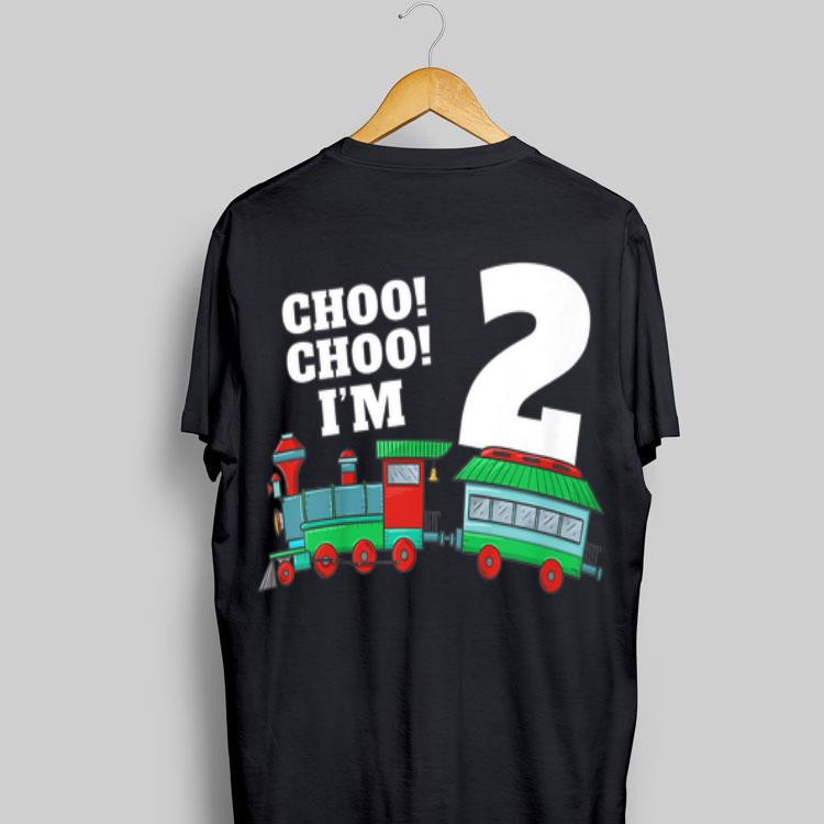 I'm Two Train 2nd Birthday shirt 8