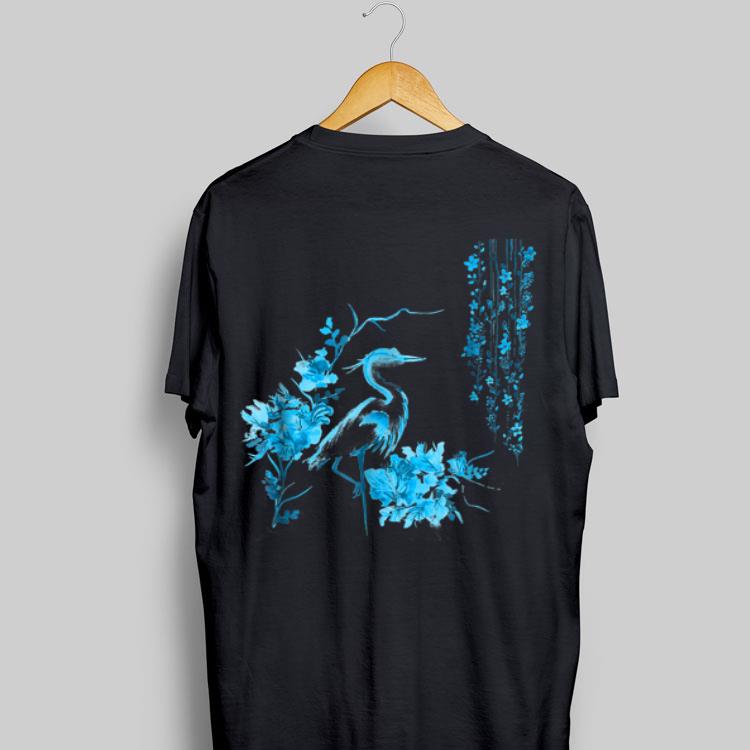 Japanese Art Crane Garden Fresh shirt 9