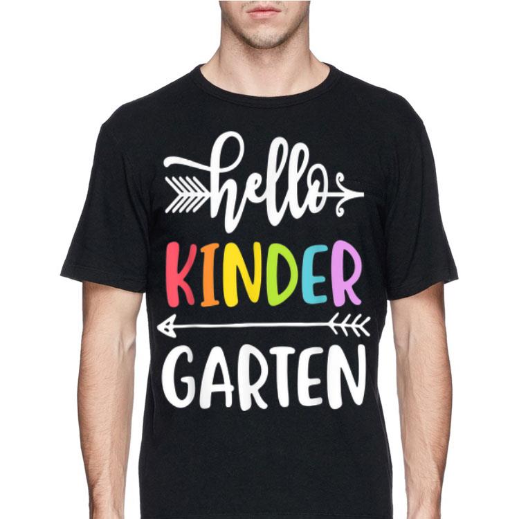 Kindergarten Hello Kinder Teacher shirt 12 Kindergarten Hello Kinder Teacher shirt