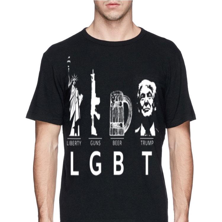 Liberty Guns Beer Trump LGBT shirt 12 Liberty Guns Beer Trump LGBT shirt
